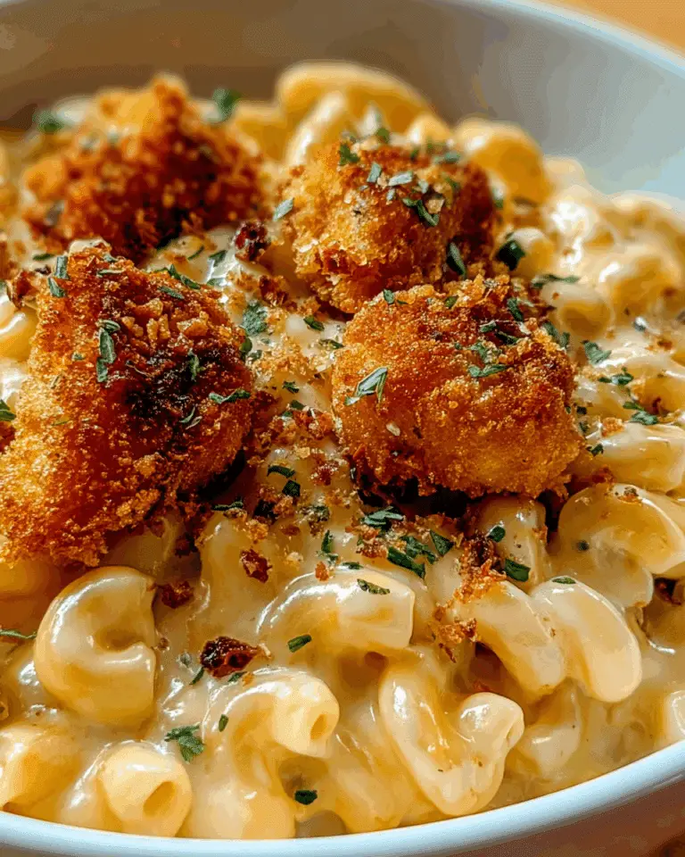 Creamy Honey Pepper Chicken Mac and Cheese Recipe