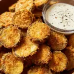 Crispy Fried Pickles with Dipping Sauce Recipe