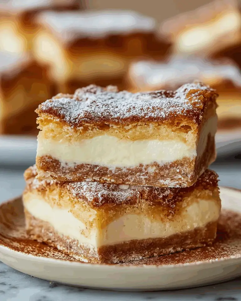 Cinnamon Sugar Cheesecake Bars Recipe