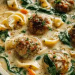 Creamy Italian Meatball Soup Recipe