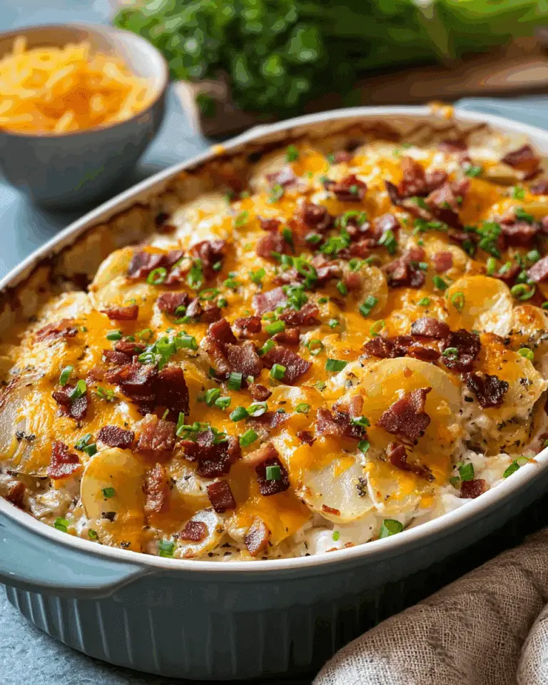 Loaded Potato Ranch Chicken Casserole Recipe