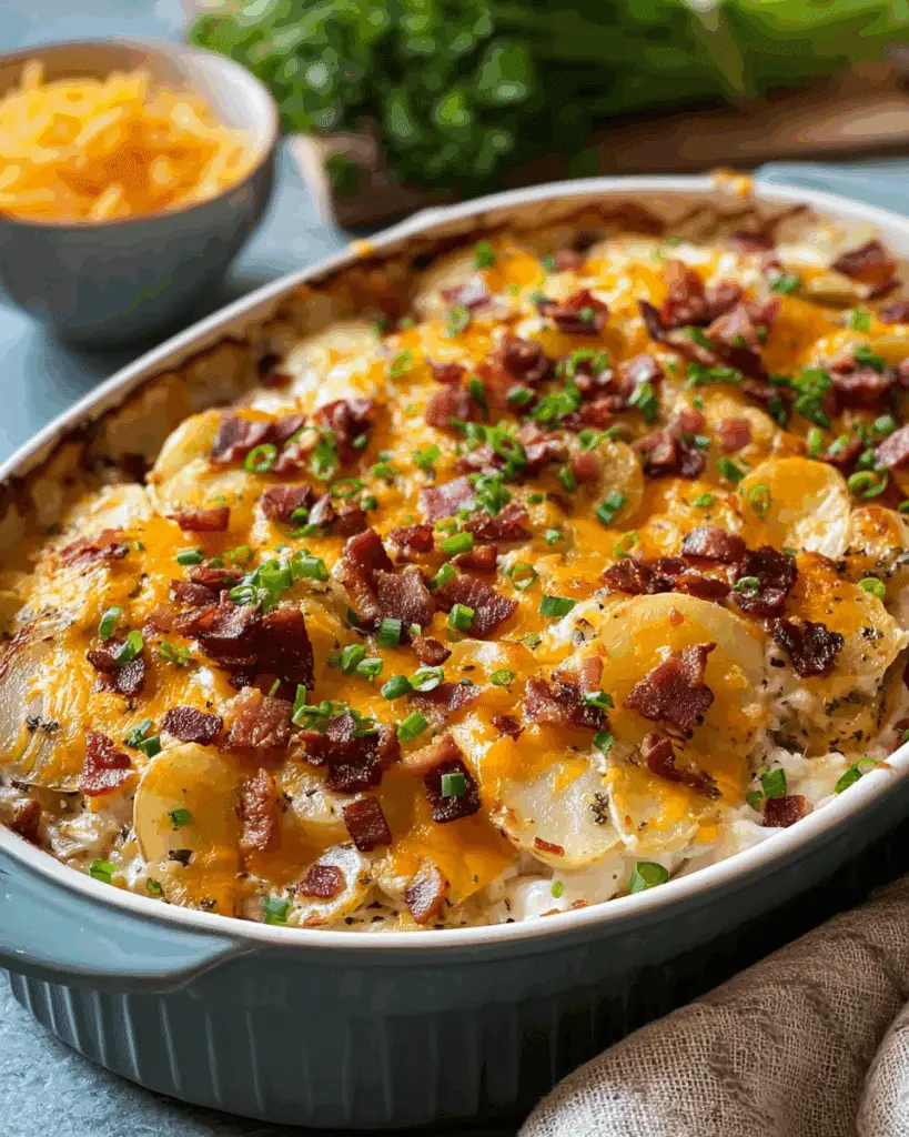 Loaded Potato Ranch Chicken Casserole Recipe