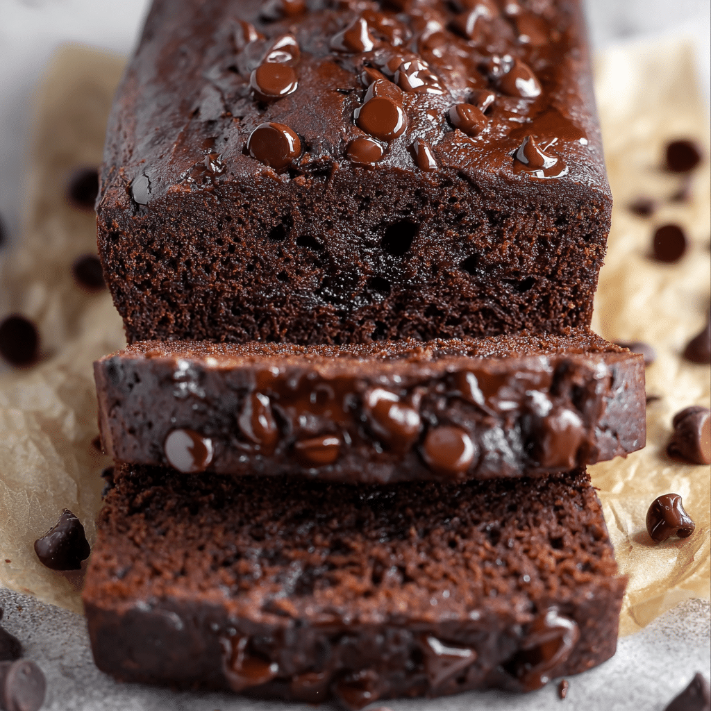 Chocolate Banana Bread Recipe - Recipe Image