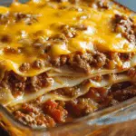 Southern Five Layer Beef Casserole Recipe
