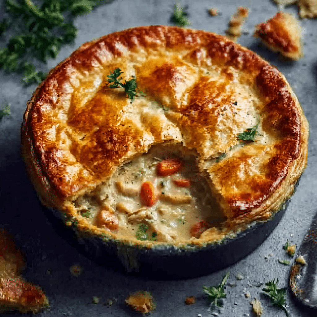 French-Inspired Chicken Pot Pie Recipe - Recipe Image