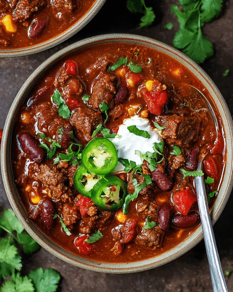 Short Rib Chili Recipe
