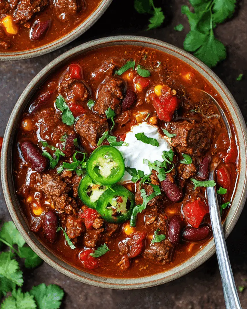 Short Rib Chili Recipe