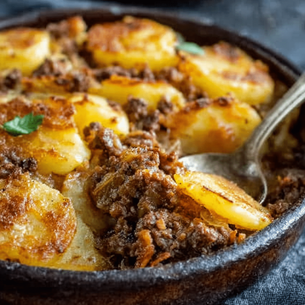 Ground Beef and Potatoes Recipe - Recipe Image