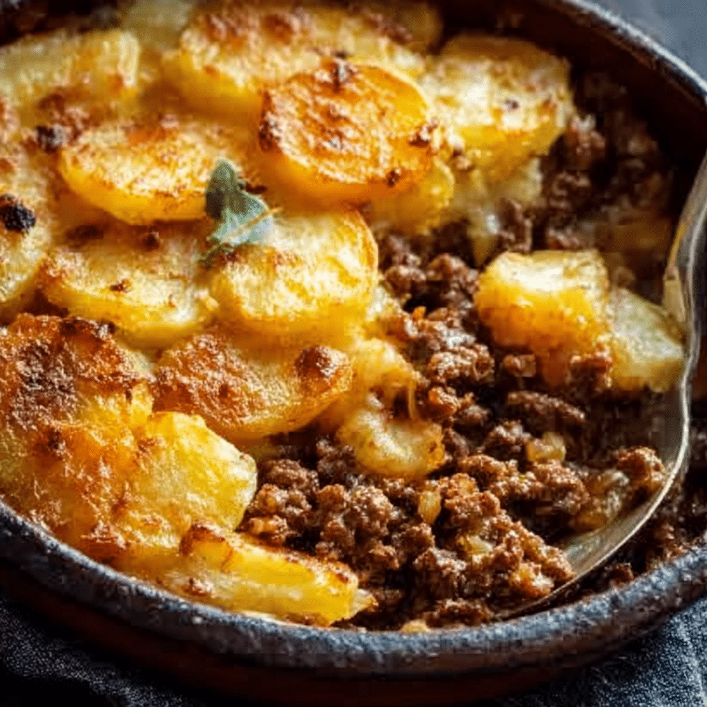 Ground Beef and Potatoes Recipe - Recipe Image