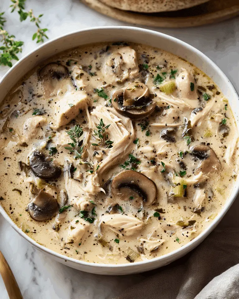 Rotisserie Chicken and Mushroom Soup Recipe
