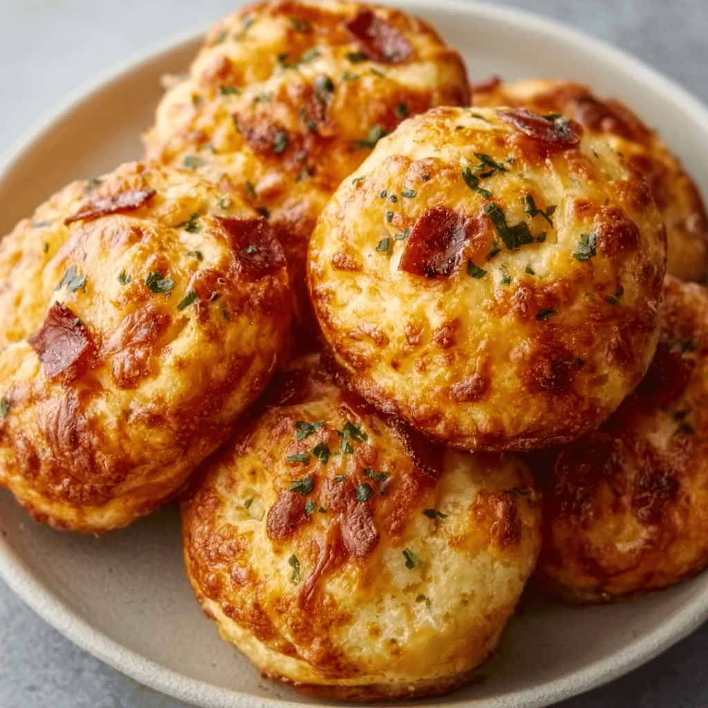 Pepperoni Cheese Puffs Recipe - Recipe Image