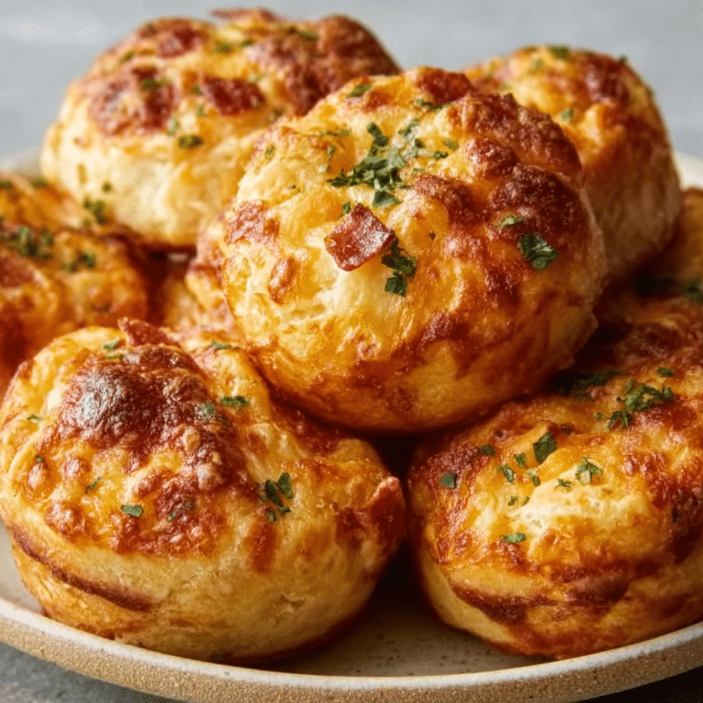 Pepperoni Cheese Puffs Recipe - Recipe Image