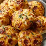 Pepperoni Cheese Puffs Recipe