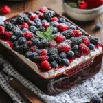 High Protein Triple Berry Bake Recipe
