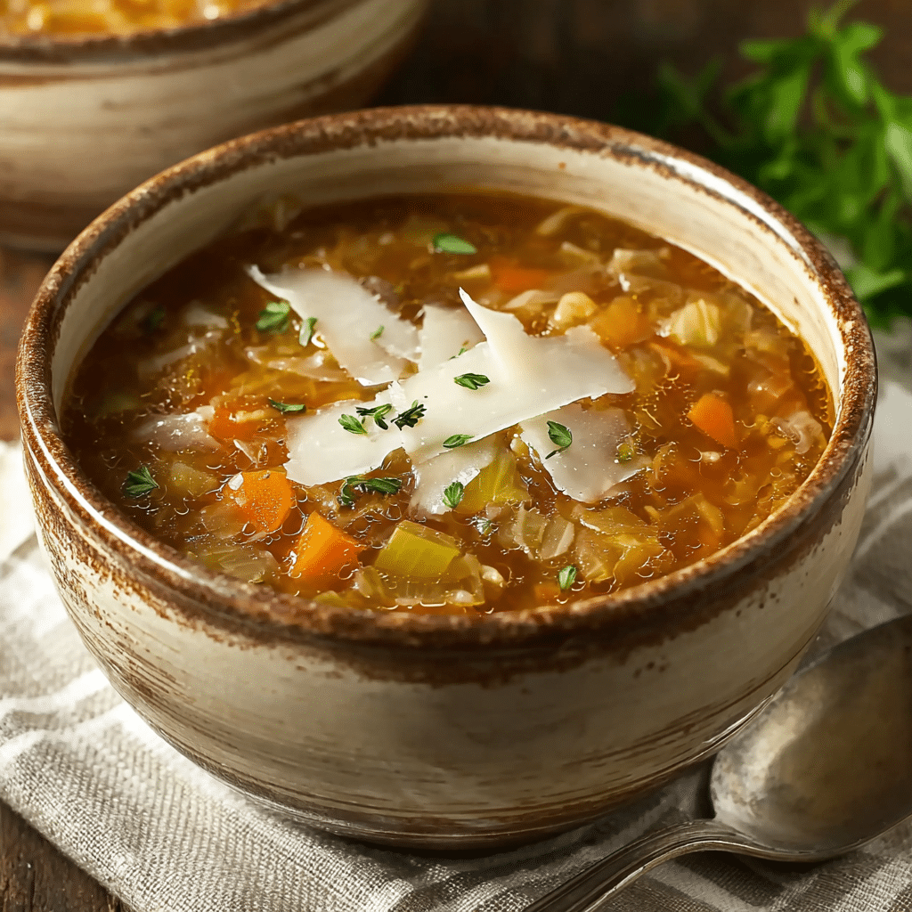 Hearty Vegetable Soup Recipe - Recipe Image