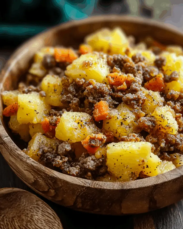 Ground Beef and Potatoes Recipe