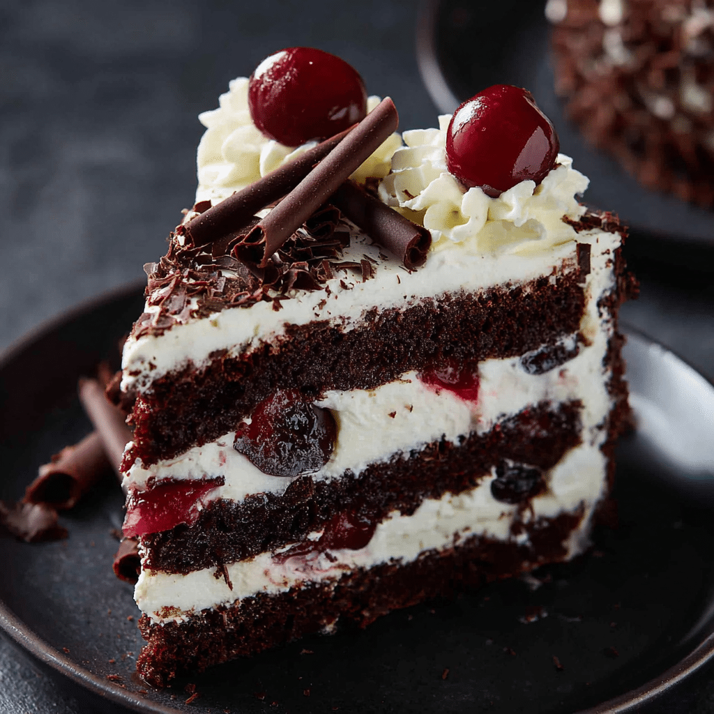 German Black Forest Cake – Recipe