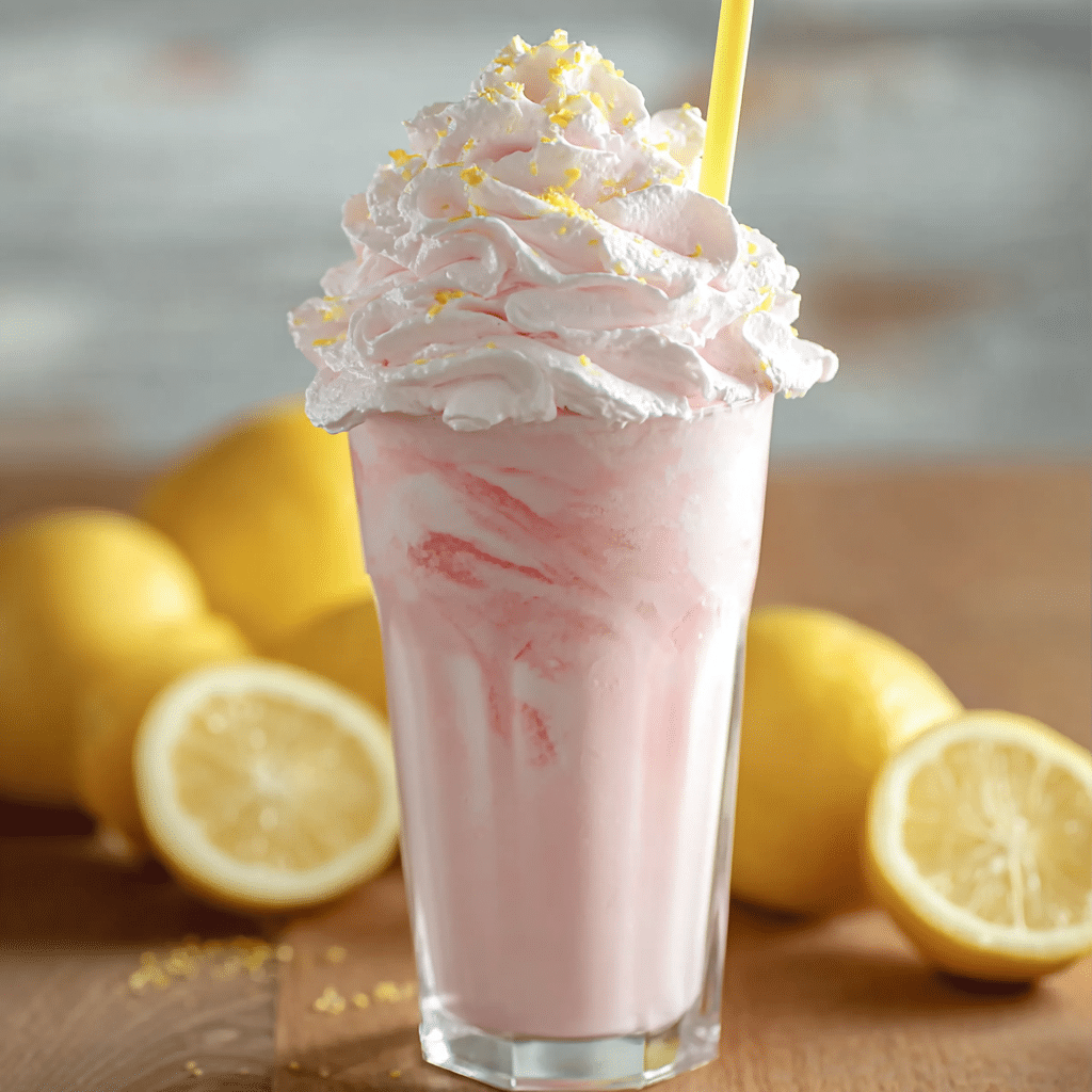 Whipped Pink Lemonade Recipe - Recipe Image
