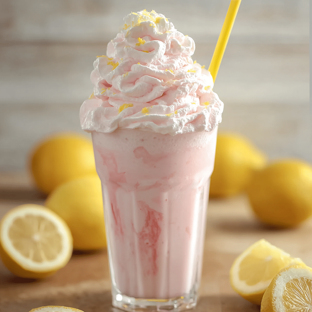 Whipped Pink Lemonade Recipe - Recipe Image