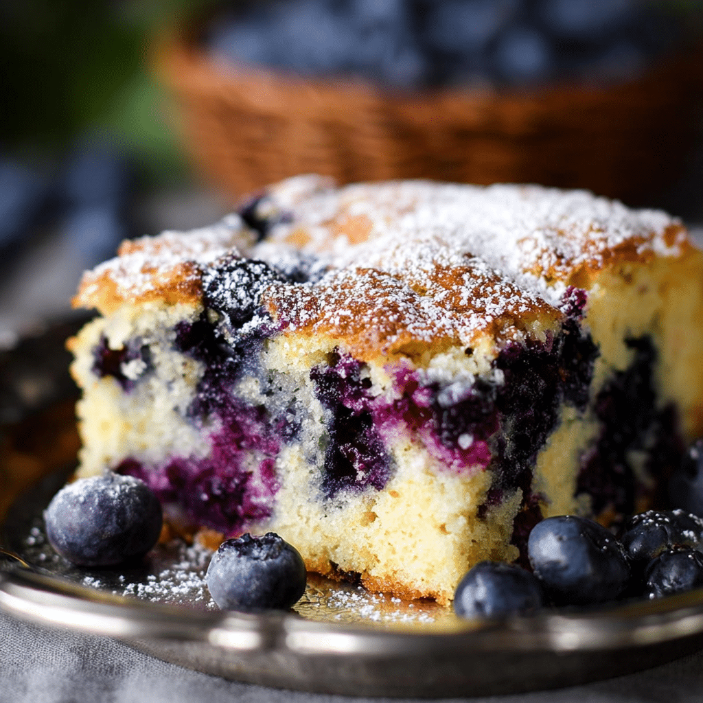 Blueberry Ricotta Cake Recipe