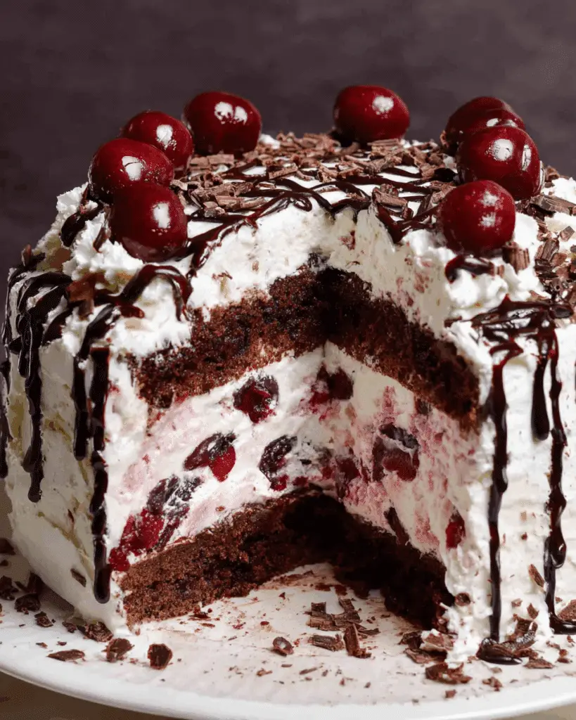 "German Black Forest Cake – Recipe