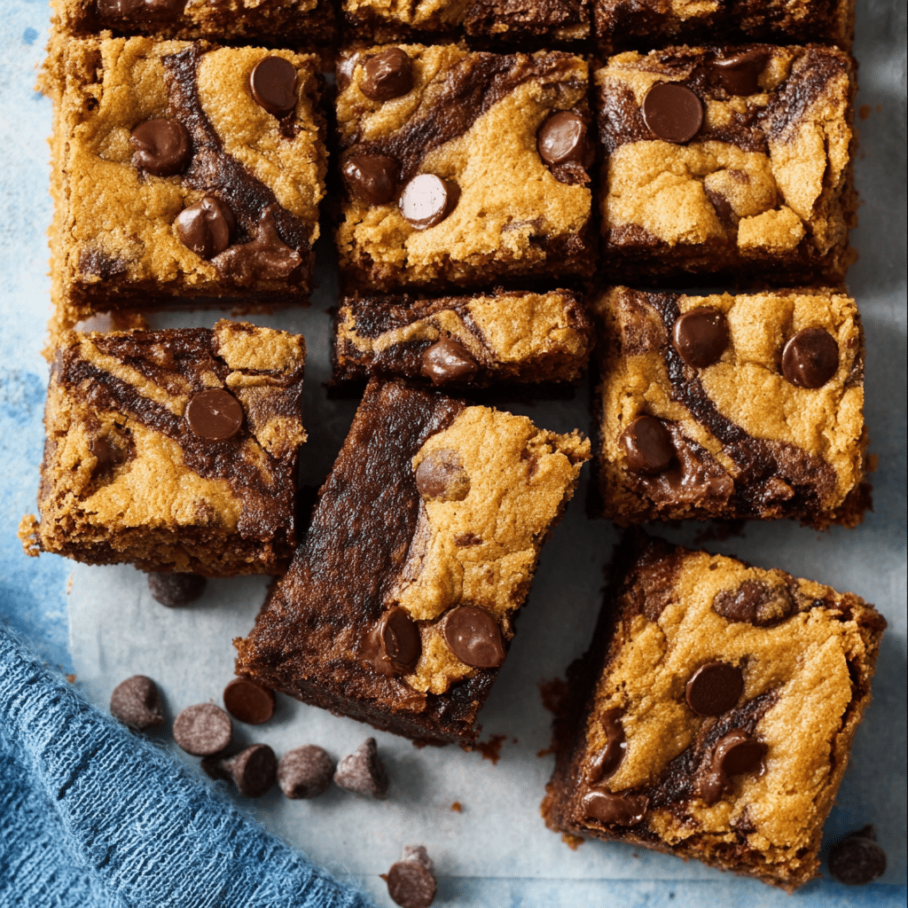 Chocolate Chip Cookie Brownies Recipe - Recipe Image