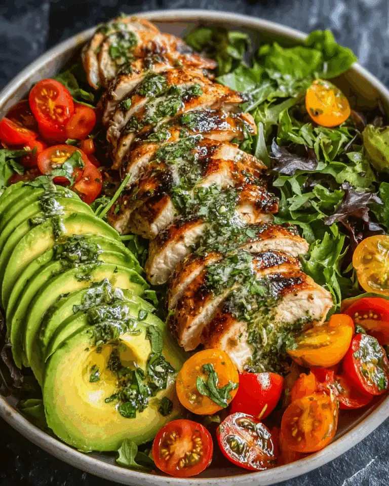 Chicken Avocado Salad Recipe
