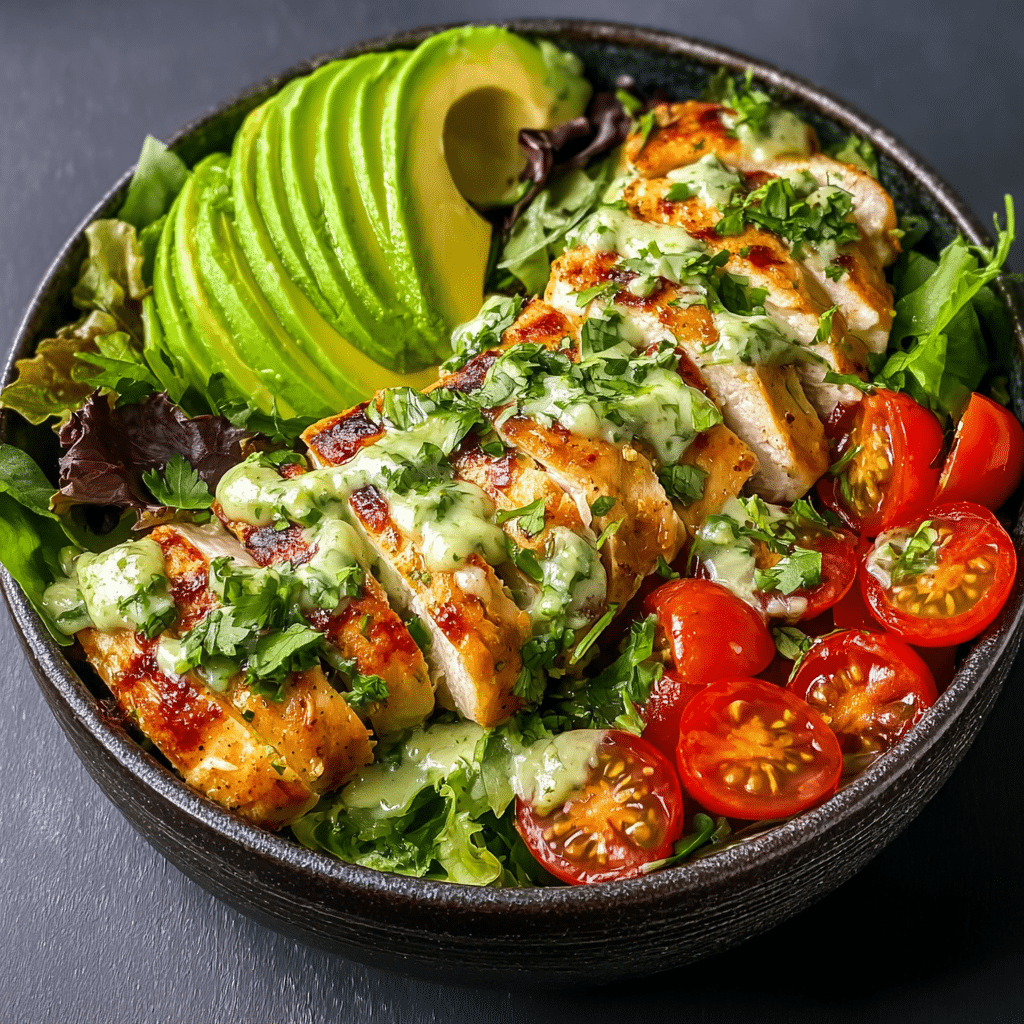 Chicken Avocado Salad Recipe - Recipe Image