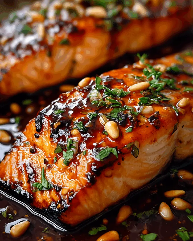 Crispy Hot Honey Garlic Salmon Recipe