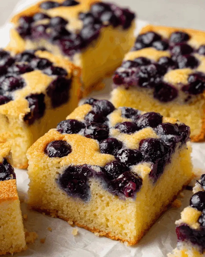 "Blueberry Ricotta Cake Recipe