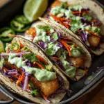 Fish Tacos with Cilantro Lime Slaw Recipe