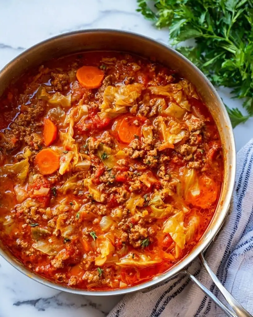 Cabbage Roll Soup Recipe
