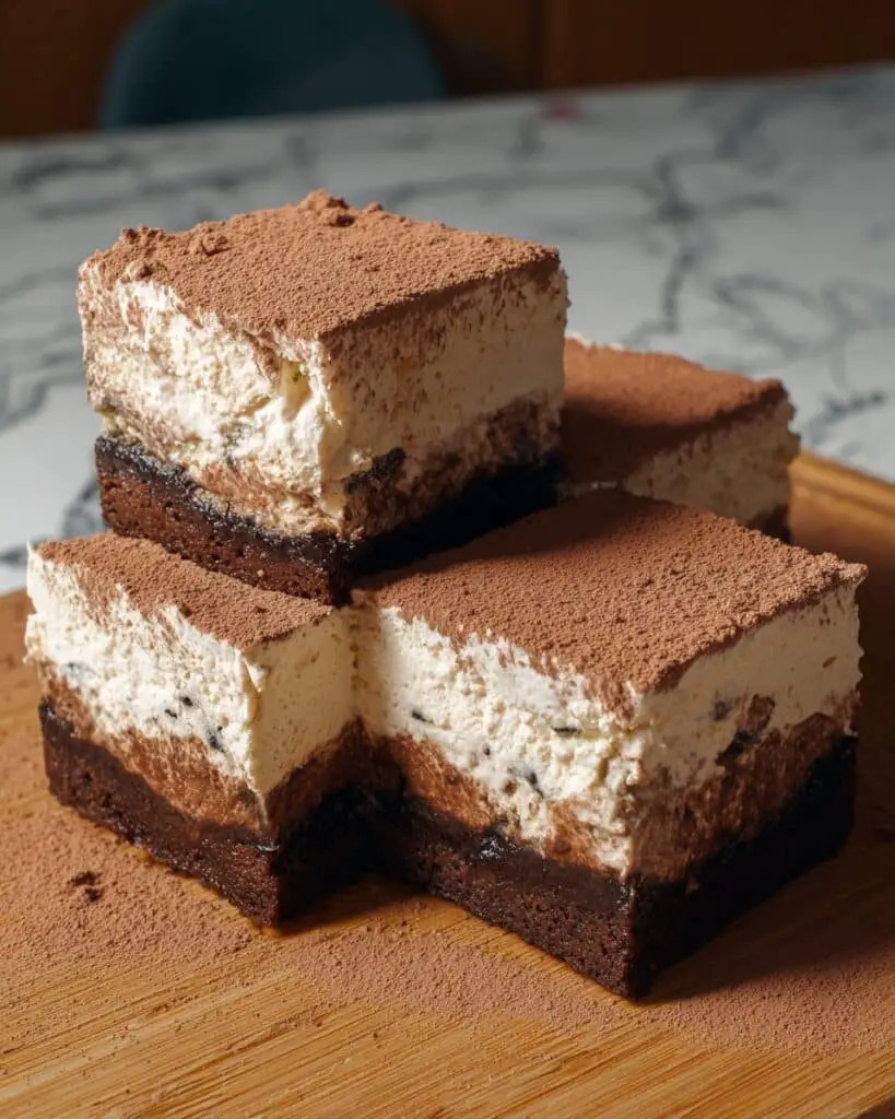 Easy Tiramisu Brownies Recipe