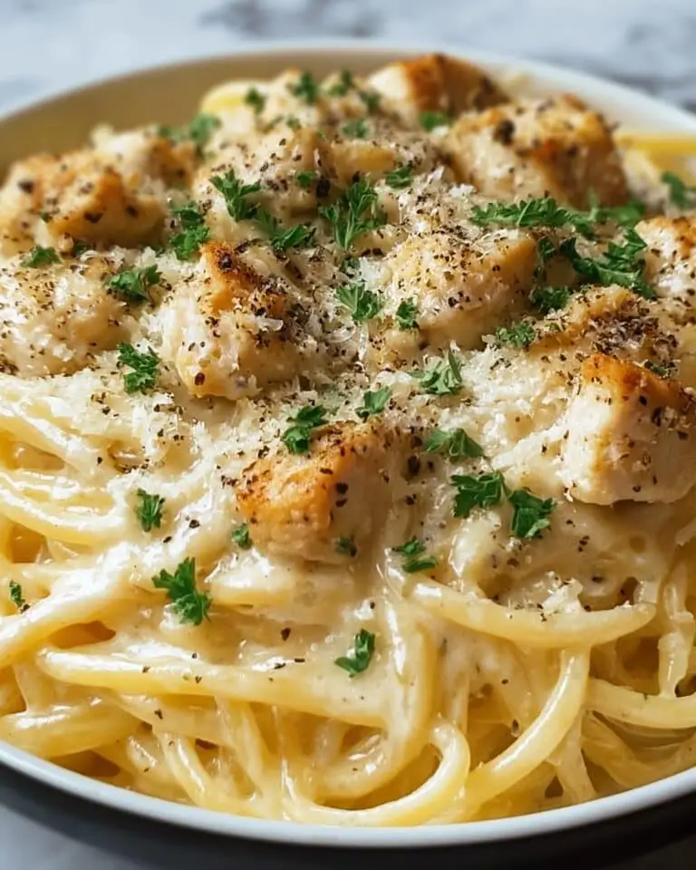 Garlic Parmesan Chicken Pasta Recipe