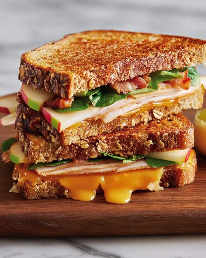 Apple & Cheddar Grilled Cheese Recipe