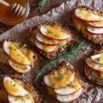 Apple and Cheddar Crostini Recipe