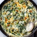 Warm Cheesy Spinach and Artichoke Dip Recipe