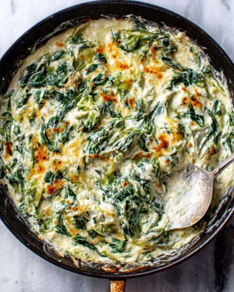 Warm Cheesy Spinach and Artichoke Dip Recipe