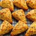 Savory Pumpkin Cheddar Scones Recipe