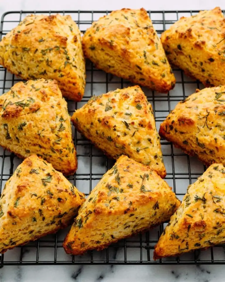 Savory Pumpkin Cheddar Scones Recipe