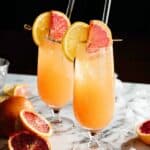 Non-Alcoholic Grapefruit Spritzer with Prosecco Recipe