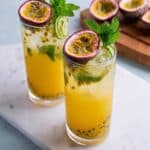 Sparkling Passionfruit Mocktail Spritz Recipe