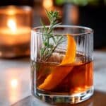 Smoked Non-Alcoholic Old Fashioned Mocktail Recipe