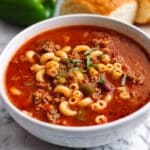 Beef Macaroni Soup Recipe
