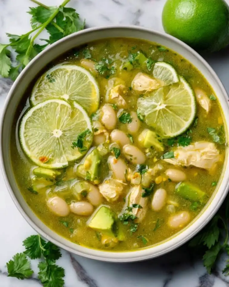 Creamy Green Chile Chicken Soup Recipe