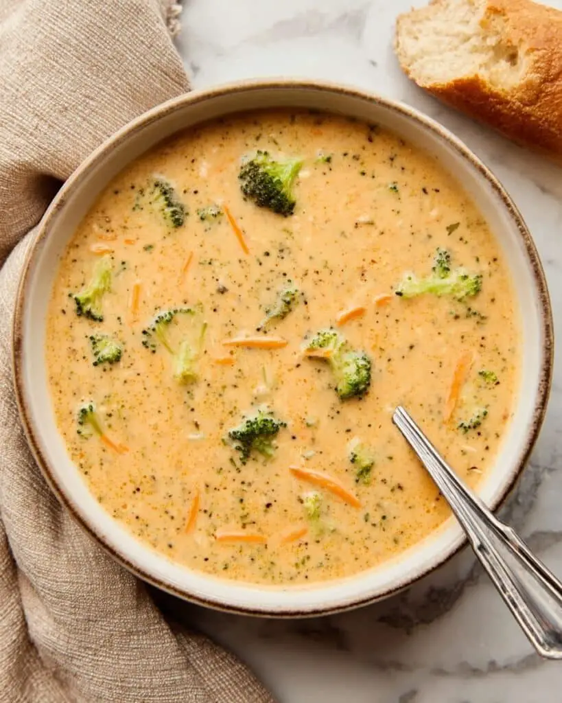 Instant Pot Broccoli Cheddar Soup Recipe