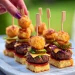 Burger Mini Bites Recipe