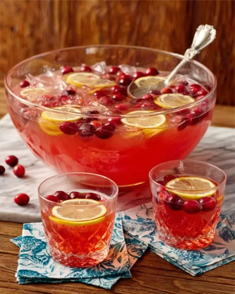 Thanksgiving Cranberry Apple Punch Recipe