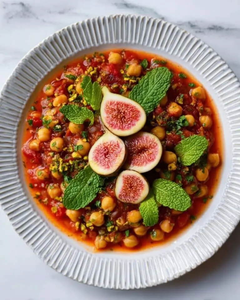 Chickpea Harissa Vegetable Soup Recipe