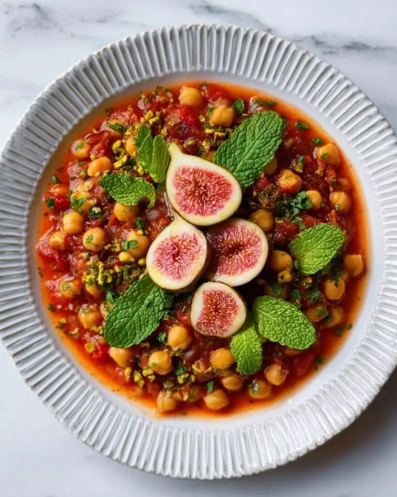 Chickpea Harissa Vegetable Soup Recipe